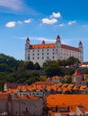 Starý hrad v Bratislave za slnečného dňa