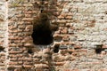 Old Castle Brick Wall Royalty Free Stock Photo