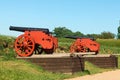 Old castle cannon Royalty Free Stock Photo