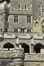 Closeup of Casa Loma in Toronto, East Canada