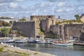 Old castle of city Brest, Brittany Royalty Free Stock Photo