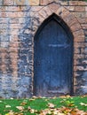 Old castle door Royalty Free Stock Photo