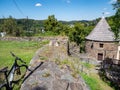 Old castle Elsterberg Vogtland East germany