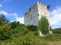 MEDIEVAL CASTLE IN ESPINOSA DE LOS MONTEROS, BURGOS Royalty Free Stock Photo