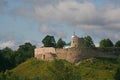 Old Castle (Fortresson the hill). Izborsk fortress, Pskov region, Russia, Europe.