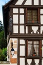 Old castle house in Andlau, Alsace Royalty Free Stock Photo