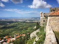 Old castle Klis in the mountains of Croatia, May 2019 Royalty Free Stock Photo