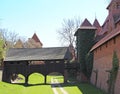 Old castle in Malbork / Marienburg. Poland