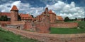 The old castle in Malbork - Poland.