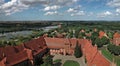 The old castle in Malbork - Poland.