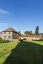 Old castle in medieval city of Buedingen Royalty Free Stock Photo