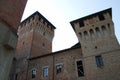 The old castle of Montecchio Emilia Royalty Free Stock Photo