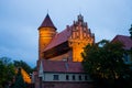 Old castle in Olsztyn, Poland