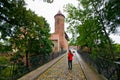 Old castle in Olsztyn, Poland