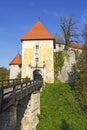 Old Castle Ozalj in the town of Ozalj Royalty Free Stock Photo