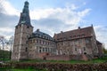 the old castle of Raesfeld in germany Royalty Free Stock Photo