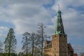 the old castle of Raesfeld in germany Royalty Free Stock Photo