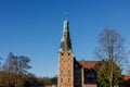 the old castle of Raesfeld in westphalia Royalty Free Stock Photo