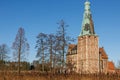 the old castle of Raesfeld in westphalia