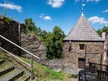 Old castle ruin in Elsterberg Saxony East Germany Royalty Free Stock Photo