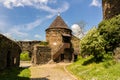 Old castle ruin in Elsterberg Saxony Germany