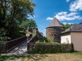 Old castle ruin in Elsterberg Saxony