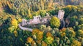 Old Castle Ruins Helfenburk Royalty Free Stock Photo