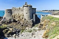 Old castle ruins in Yeu Island Royalty Free Stock Photo