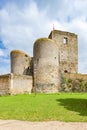 old castle of Semur En Brionnais, Burgundy, France