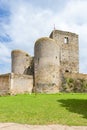 old castle of Semur En Brionnais, Burgundy, France