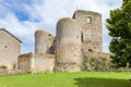 Old castle of Semur En Brionnais, Burgundy, France