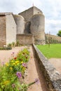 old castle of Semur En Brionnais, Burgundy, France