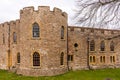 Old Castle in Somerset Royalty Free Stock Photo