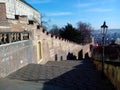 Old Castle Stairs, Prague, Czech Republic Royalty Free Stock Photo