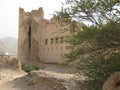 Old castle in the sultanate of oman