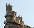Old Castle Swallow Nest. Royalty Free Stock Photo