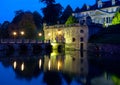 Old castle of town Bad Pyrmont in Germany Royalty Free Stock Photo