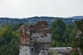 Old castle, view for remaining part of wall Royalty Free Stock Photo