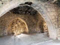 old catacombs in a dessert Royalty Free Stock Photo