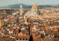 Old stone bridge in Florence, Tuscany, Italy. Historical center of Florence is a UNESCO World Heritage Site