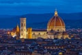 Old Cathedral of Santa Maria del Fiore. Florence Royalty Free Stock Photo