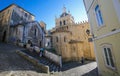 Old Cathedral or Se Velha of Coimbra, Portugal Royalty Free Stock Photo