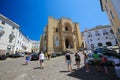 Old Cathedral or Se Velha of Coimbra, Portugal Royalty Free Stock Photo