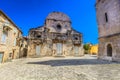 Old cathedral in Starigrad, Island Hvar. Royalty Free Stock Photo