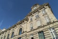 Old Catholic church against the blue sky in Porto, Portugal Royalty Free Stock Photo