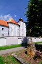 Old Catholic church and monastery in Croatia Royalty Free Stock Photo