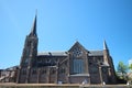 Old catholic church Petrus en Paules Peter and Paul along riverside in Leidschendam the Netherlands