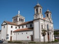 Traditional old Catholic Church in Povoa de Varzim, Porto, Portugal