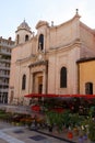 An old catholic church Saint Francois de Paule ,Toulon, France Royalty Free Stock Photo