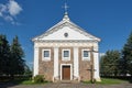 Old catholic church of Saint Michael the Archangel in Porozovo, Grodno region, Belarus